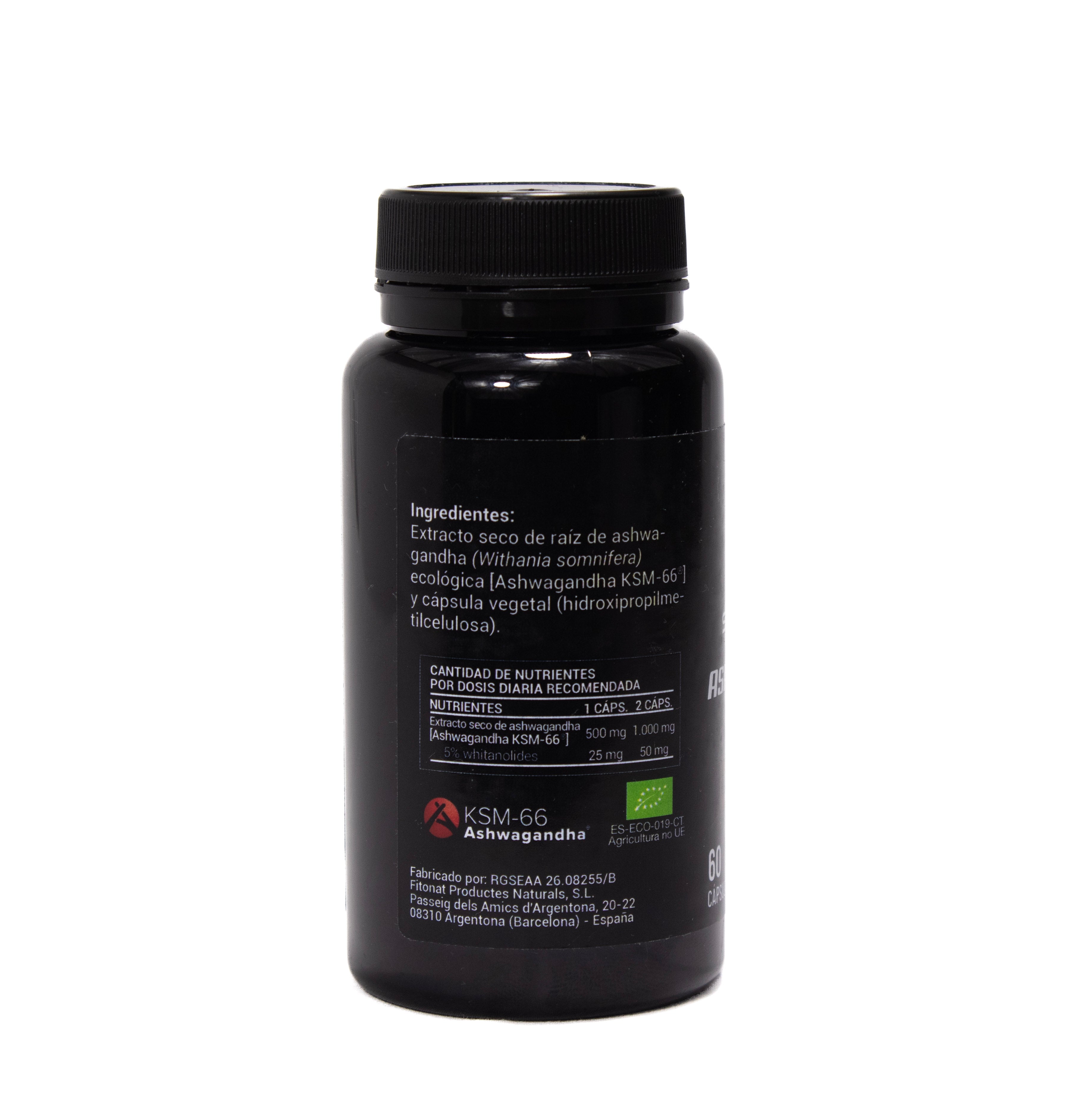 Ashwagandha KSM-66® (60 cápsulas)
